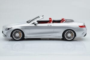 Mercedes AMG S65 A217 Καμπριολέ Ασημί GT Spirit 1:18 GT764 Ρητίνη - εικόνα 3 από 6