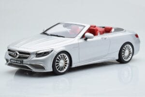 Mercedes AMG S65 A217 Καμπριολέ Ασημί GT Spirit 1:18