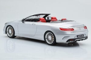 Mercedes AMG S65 A217 Καμπριολέ Ασημί GT Spirit 1:18 GT764 Ρητίνη - εικόνα 5 από 6