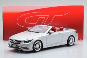 Mercedes AMG S65 A217 Καμπριολέ Ασημί GT Spirit 1:18 GT764 Ρητίνη - εικόνα 6 από 6