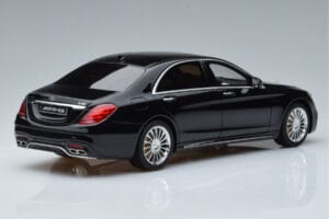 Mercedes AMG S65 W222 Μαύρο GT Spirit 1:18 GT228 Ρητίνη - εικόνα 2 από 6