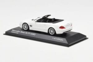 Mercedes SL 55 AMG R230 Λευκό Minichamps 1:43 400036170 Μέταλλο - εικόνα 3 από 4