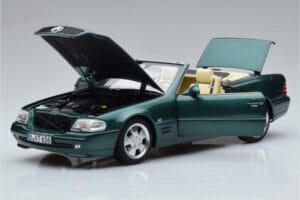 Mercedes SL500 R129 Πράσινο Μεταλλικό Norev 1:18 183753 Μέταλλο - εικόνα 2 από 8