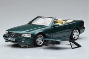 Mercedes SL500 R129 Πράσινο Μεταλλικό Norev 1:18 183753 Μέταλλο - εικόνα 3 από 8