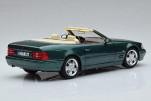 Mercedes SL500 R129 Πράσινο Μεταλλικό Norev 1:18 183753 Μέταλλο - εικόνα 4 από 8