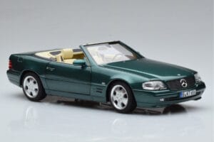 Mercedes SL500 R129 Πράσινο Μεταλλικό Norev 1:18 183753 Μέταλλο - εικόνα 6 από 8