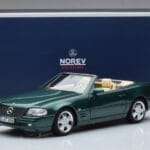 Mercedes SL500 R129 Πράσινο Μεταλλικό Norev 1:18 183753 Μέταλλο - image 8 of 8