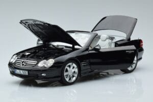 Mercedes SL500 R230 Μαύρο Norev 1:18 183840 Μέταλλο - εικόνα 2 από 8