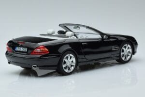 Mercedes SL500 R230 Μαύρο Norev 1:18 183840 Μέταλλο - εικόνα 3 από 8