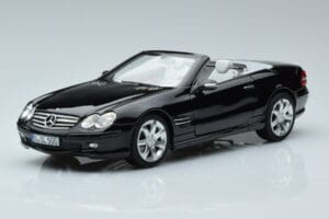 Mercedes SL500 R230 Μαύρο Norev 1:18 183840 Μέταλλο