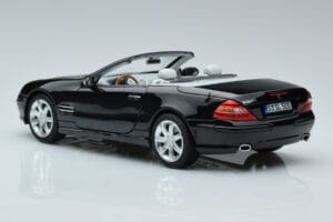 Mercedes SL500 R230 Μαύρο Norev 1:18 183840 Μέταλλο - εικόνα 6 από 8