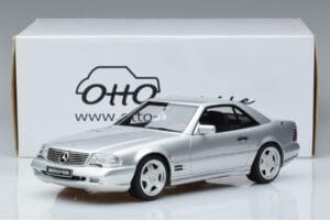 Mercedes SL 73 AMG R129 Brilliant Ασημί Otto 1:18 OT240 Ρητίνη - εικόνα 6 από 6