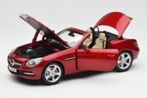Mercedes SLK R172 Designo Zircon Κόκκινο Minichamps 1:18 B66960513 Μέταλλο - εικόνα 2 από 8