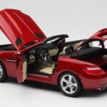 Mercedes SLK R172 Designo Zircon Κόκκινο Minichamps 1:18 B66960513 - image 5 of 8