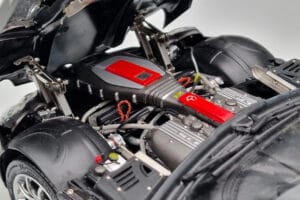Mercedes SLR McLaren Μαύρο CMC 1:18 M-045F Μέταλλο - εικόνα 9 από 10
