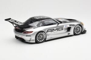 Mercedes SLS AMG GT3 #96 M. Hakkinen AMG Customer Sports 6 Hours of Zhuhai ILMC 2011 Minichamps 1:18 B66960197 Μέταλλο - εικόνα 2 από 6