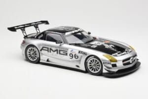 Mercedes SLS AMG GT3 #96 M. Hakkinen AMG Customer Sports 6 Hours of Zhuhai ILMC 2011 Minichamps 1:18 B66960197 Μέταλλο - εικόνα 4 από 6