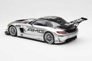 Mercedes SLS AMG GT3 #96 M. Hakkinen AMG Customer Sports 6 Hours of Zhuhai ILMC 2011 Minichamps 1:18 B66960197 Μέταλλο - εικόνα 5 από 6