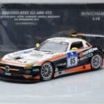 Mercedes SLS AMG GT3 Hankook Team Heico #65 T. Heyer / B. Schneider / M. Arnold / G. Margaritis 24 Hours of Nurburgring 2012  - image 6 of 6