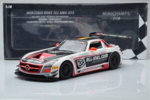 Mercedes SLS AMG GT3 Munnich Motorsport #38 M. Basseng / M. Winkelhock Champions FIA GT1 World Championship 2012 Minichamps 1 - εικόνα 6 από 6