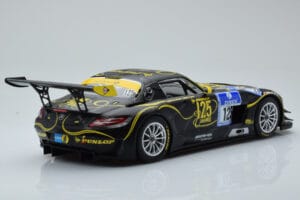 Mercedes SLS AMG GT3 Rowe Racing #125 Zehe / Bullitt / Renger / Hartung ADAC 24 Hours of Nurburgring 2013 Minichamps 1:18 151 - εικόνα 2 από 6