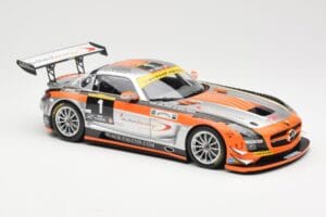 Mercedes SLS AMG GT3 #1 Team Abu Dhabi By Black Falcon K. Al Qubaisi / Edwards / M. Bleekemolen / B. Schneider Winners 24 Hou - εικόνα 4 από 6