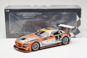 Mercedes SLS AMG GT3 #1 Team Abu Dhabi By Black Falcon K. Al Qubaisi / Edwards / M. Bleekemolen / B. Schneider Winners 24 Hou - εικόνα 6 από 6