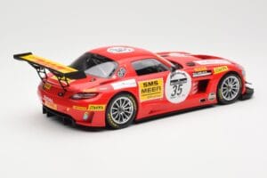 Mercedes SLS AMG GT3 #35 Team Black Falcon T. Heyer / Jafer / Lemeret 24 Hours of Spa 2011 Minichamps 1:18 151113135 Μέταλλο - εικόνα 2 από 6