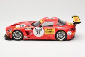 Mercedes SLS AMG GT3 #35 Team Black Falcon T. Heyer / Jafer / Lemeret 24 Hours of Spa 2011 Minichamps 1:18 151113135 Μέταλλο - εικόνα 3 από 6
