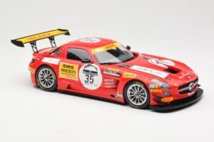 Mercedes SLS AMG GT3 #35 Team Black Falcon T. Heyer / Jafer / Lemeret 24 Hours of Spa 2011 Minichamps 1:18 151113135 Μέταλλο - εικόνα 4 από 6