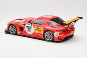 Mercedes SLS AMG GT3 #35 Team Black Falcon T. Heyer / Jafer / Lemeret 24 Hours of Spa 2011 Minichamps 1:18 151113135 Μέταλλο - εικόνα 5 από 6