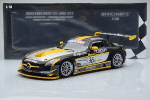 Mercedes SLS AMG GT3 Team Erebus Motorsport #36 B. Schneider / A. Jager / C. Roloff Winners Bathurst 12 Hours 2013 Minichamps - εικόνα 6 από 6