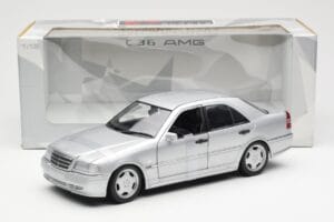Mercedes C36 AMG W202 Ασημί UT Models 1:18 180035000 Μέταλλο - εικόνα 6 από 6