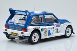MG Metro 6R4 #14 D. Llewellin / P. Short RAC Rally 1986 IXO 1:18 18RMC068C Μέταλλο - εικόνα 2 από 6