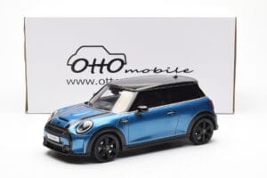 Mini Cooper S F56 Island Μπλε Otto 1:18 OT982 Ρητίνη - εικόνα 6 από 6