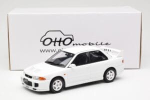 Mitsubishi Lancer Evo III Scotia Λευκό Otto 1:18 OT1065 Ρητίνη - εικόνα 6 από 6