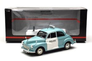 Morris Minor Αστυνομία Μπλε & Λευκό Minichamps 1:18 150137090 Μέταλλο - εικόνα 8 από 8