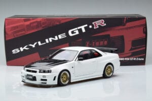 Nissan Skyline GT-R R34 Nismo Z-Tune Λευκό MotorHelix 1:18 M83407 Μέταλλο - εικόνα 11 από 11