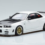 Nissan Skyline GT-R R34 Nismo Z-Tune Λευκό MotorHelix 1:18