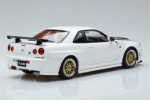 Nissan Skyline GT-R R34 Nismo Z-Tune Λευκό MotorHelix 1:18 M83407 Μέταλλο - εικόνα 3 από 11