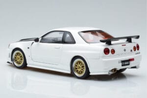 Nissan Skyline GT-R R34 Nismo Z-Tune Λευκό MotorHelix 1:18 M83407 Μέταλλο - εικόνα 7 από 11