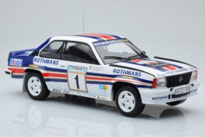 Opel Ascona 400 Rothmans #1 W. Rohrl / C. Geistdorfer Rally Acropolis 1982 IXO 1:18 18RMC097A Μέταλλο - εικόνα 4 από 6