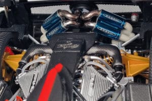 Pagani Zonda Cinque Λευκό Benny Almost Real 1:18 850601001 Μέταλλο - εικόνα 9 από 12