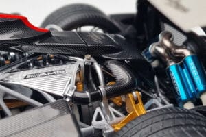 Pagani Zonda Cinque Λευκό Benny Almost Real 1:18 850601001 Μέταλλο - εικόνα 10 από 12
