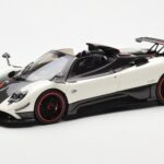 Pagani Zonda Cinque Roadster Λευκό Benny Almost Real 1:18