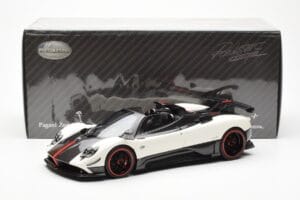 Pagani Zonda Cinque Roadster Λευκό Benny Almost Real 1:18 850611001 Μέταλλο - εικόνα 8 από 8