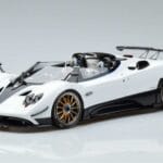 Pagani Zonda HP Barchetta Carbon Fiber Λευκό LCD 1:18 LCD18009 WH Μέταλλο