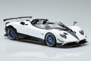 Pagani Zonda HP Barchetta Carbon Fiber Λευκό LCD 1:18 LCD18009 WH Μέταλλο - εικόνα 6 από 9
