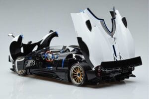 Pagani Zonda HP Barchetta Carbon Fiber Λευκό LCD 1:18 LCD18009 WH Μέταλλο - εικόνα 7 από 9