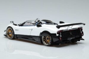 Pagani Zonda HP Barchetta Carbon Fiber Λευκό LCD 1:18 LCD18009 WH Μέταλλο - εικόνα 8 από 9